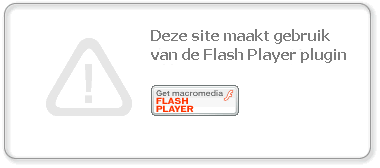 Download de Macromedia Flash Player plugin.